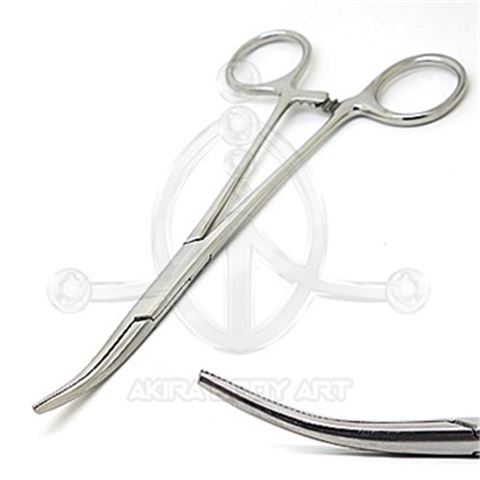 Pinza mosquito curvo