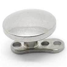 Microdermal con bola extra plana - Rosca de 0,9 mm