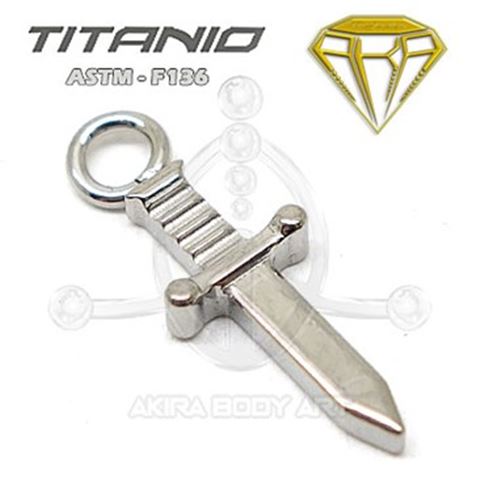 Dagger Ring Charm