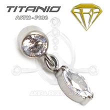 Replacement Pendant Jewel - Crimped