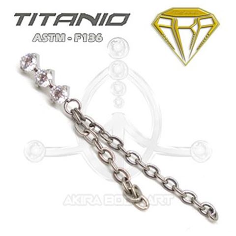 Repuesto Joya y Cadenas - Titanio Rosca interna