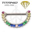 Pezonera Titanio Joyas Multicolor