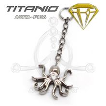 CHARM para Aro - Pulpo colgante