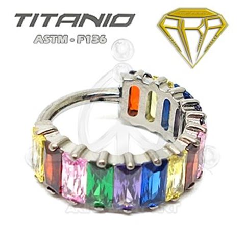 Aro Joyas de Colores