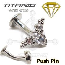Labret curvo joyas - Ombligo