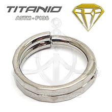 Aro doble - segmentado bisagra