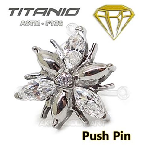 Repuesto flor joya - PUSH PIN