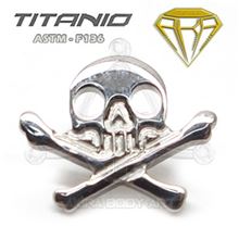 Repuesto Calavera Pirata - Rosca Interna