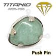 Push Pin Replacement - Opal Teardrop
