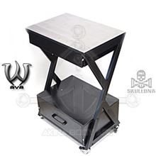 Work table with drawers