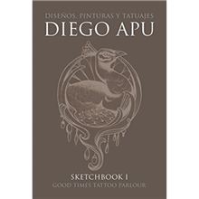 Libro Diseños, Pinturas y Tatuajes - Diego Apu Book