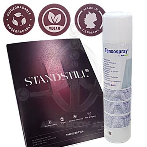 StandStill Transfer Film and Adhesive Spray