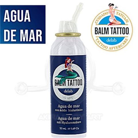 Agua de mar con ácido hialurónico