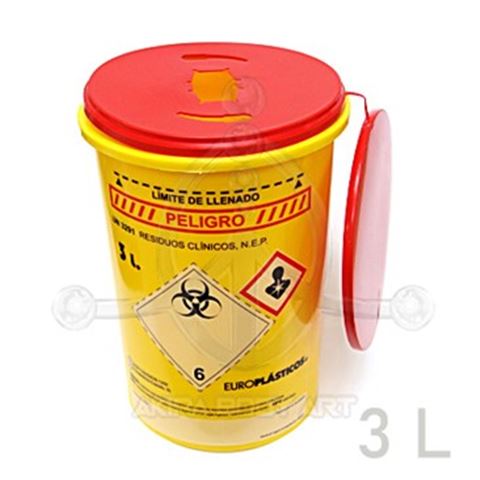 Contenedor para residuos punzantes