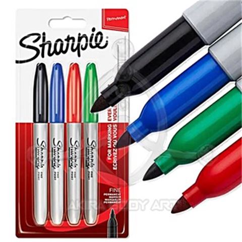 Rotuladores Sharpie - Pack 4 colores