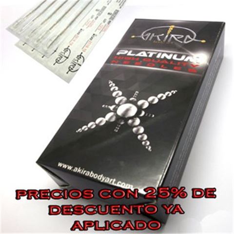 Agujas PLATINUM para línea