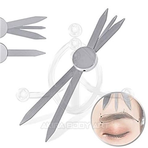 Compás para visagismo 