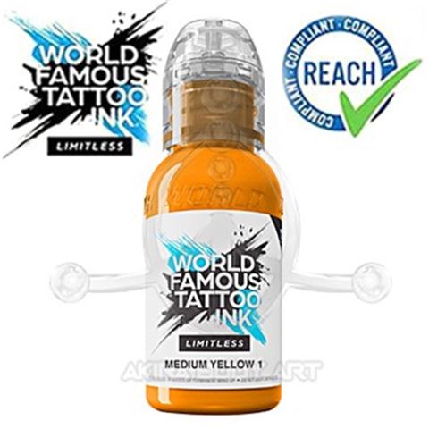 World Famous Limitless MEDIUM YELLOW 3