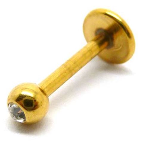 Labret con joya