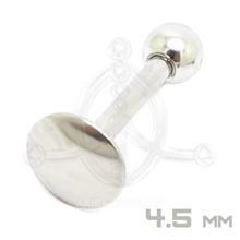 Labret with large base