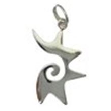 Pendant inverted spiral