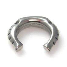 Ear Hook with Omega-shape, perforated