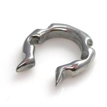 Ear Hook with Omega-shape, notches