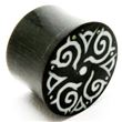 Dilatador hueso logo ornamental