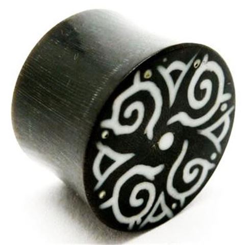 Dilatador hueso logo ornamental