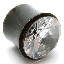 Horn Flesh Plug with Jewell
