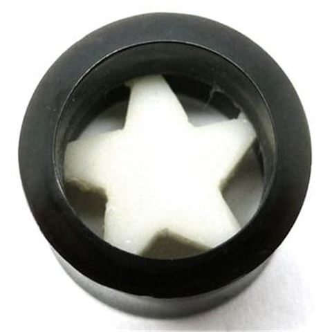 Dilatador con estrella flotante de hueso blanco