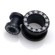 Threaded Flesh Tunnel Laser-Stars