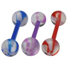 Teflon Barbell clear color