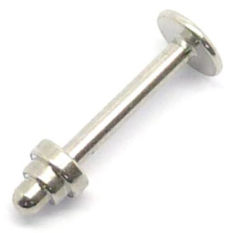 Labret with cone & slots