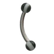 Micro-curved Barbell with Polyester Balls