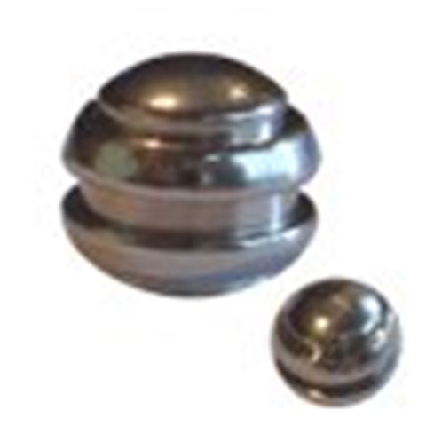 Ball with notches