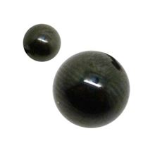 Bola negra de acero 316L