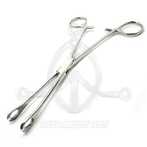 Pinza redonda abierta