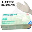 Guantes de látex sin polvo de Basic Touch
