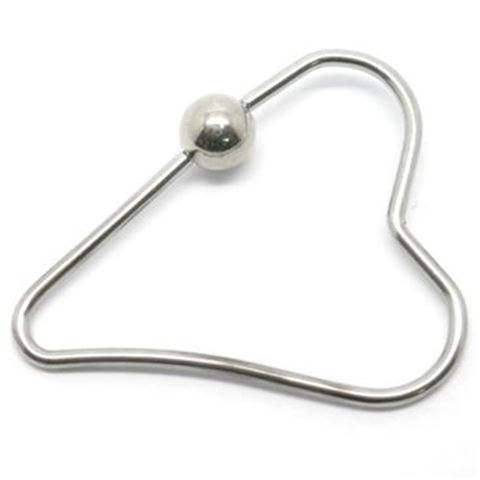 Bar-Closure-Ring with HEART shape