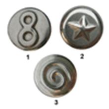 Surgical Steel Disks, for tongue