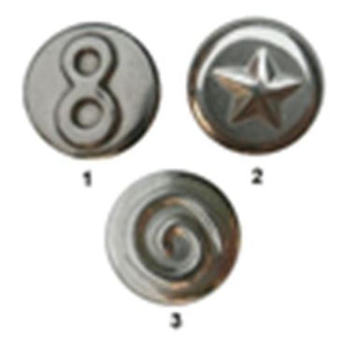Surgical Steel Disks, for tongue