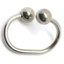 Oval Spiral Ring.