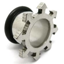 Kaos Flesh Tunnel - Surgical Steel
