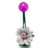 Belly Bar with flower