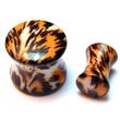 Tiger-Skin Acrylic Plug