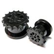 Gear black ear steel tunnel