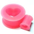 Dilatador silicona plug corazón