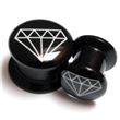 Acrylic Threaded Plug DIAMOND