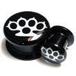 Acrylic Threaded Plug KNUCKLE